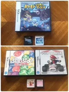 ポケモン、マリオカート、ぷよぷよ、他7本セット