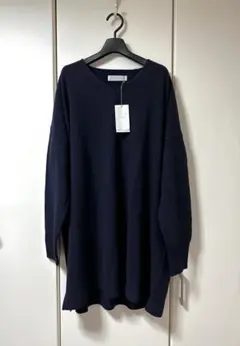 【新品未使用】ヌーベルドゥパラディ ゆったりニット チュニック丈