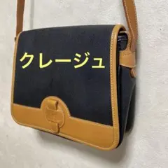希少　courregesビンテージショルダーバッグ