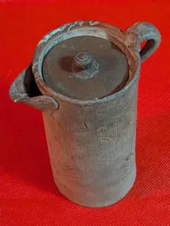 古錫 茶筒 浄足在銘 唐物 - メルカリ