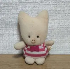【激レア】サンリオ ザシキブタ マスコット ブローチ　昭和レトロ サンリオ