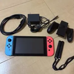 Nintendo Switch 本体 ネオンブルー ネオンレッド強化版 - メルカリ