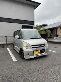 内外装キレイ!!少走行⋮検査1年付⋮スズキ パレットSW XSエアロ付 
