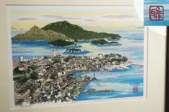 東山魁夷「雪月花・瑞雪」木版画 朱印有 アダチ版画研究所 昭和を代表