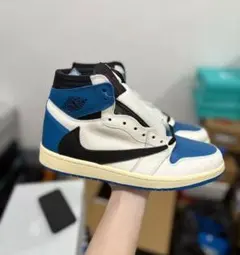 NIKE AIR JORDAN 1 × TRAVIS SCOTT 27.5cm