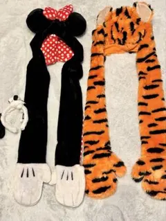 ★0様専用★ミニー耳付きキャップ