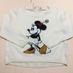 ユニクロ  ミニーマウス　ニット　100センチ