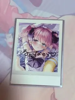 【ホロライブ】 姫森ルーナ 新衣装記念 2022 直筆サイン入りブロマイドカードのサムネイル