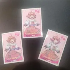 カラフルピーチ からぴち ステッカー のあ 3枚セット まとめ売り