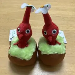 【新品タグ付】ピクミン 引っこ抜きぬいぐるみマスコット 赤ピクミン 2個セット