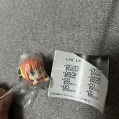 銀魂 つまんでつなげてマスコット 銀時 神楽 ボールチェーン ガチャ