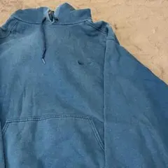 【破格】Nike ナイキ　白タグ　90s ワンポイント　刺繍　USA製　パーカー