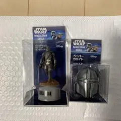 マンダロリアン　ペーパーウェイト　メタルマグネット　ペットボトルキャップ マンダロリアン ペーパーウェイト メタルマグネット ペットボトル