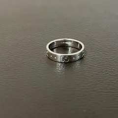 Gucciアイコンプリントリング 2P ダイヤモンド K18ホワイトゴールドWG Gucciアイコンプリントリング 2P ダイヤモンド K18ホワイトゴールドWG