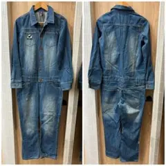 5TY6 フィフティーシックス デニム つなぎ 古着屋購入