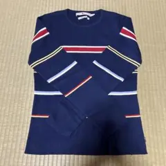 TOMMY HILFIGER 長袖 ボーダー ニット Lサイズのサムネイル
