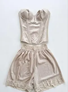 DRESS THE LIFE ベージュ コルセット セット