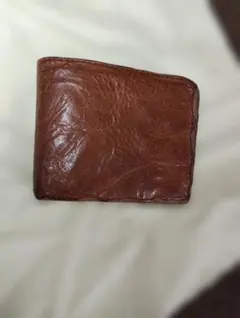 革財布　ブラウン