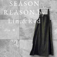 SEASON REASON by Lin.&Redグレー ストライプ ワンピース