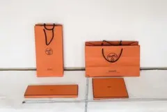 HERMES オレンジ ラッピングボックスセット