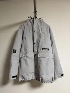 REPUBLIC グレー スノーボードウェア