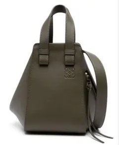 【希少】LOEWE ロエベ ハンモック コンパクト ダークカーキグリーン 美品のサムネイル