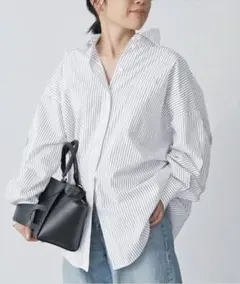 Deuxieme Classe OVAL SQUARE STRIPE シャツのサムネイル