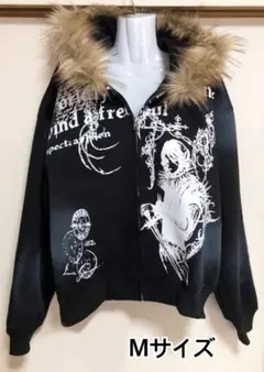 パ*リ様 y2k ファーパーカー アットマーク　美品