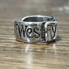 【海外正規品】Vivienne Westwood ベルトモチーフ リング