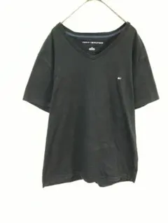 トミーヒルフィガー　TOMMY HILFIGER　Tシャツ　メンズM　黒　ロゴ入