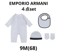 エンポリオアルマーニ ベビー服 新生児 ドレス　セレモニードレス ロンパース