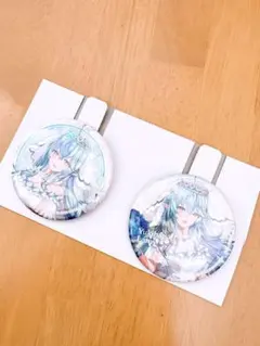 ホロライブ1番くじ　雪花ラミィ 缶バッジ 2個セット