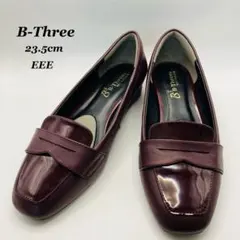 B-Three✨️ビースリー ローファー パンプス23.5cm EEEのサムネイル