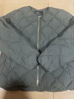 【TAION×UNFILO】キルティングダウン ショート丈ブルゾン