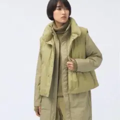 ユニクロ UNIQLO U ジャケットLグリーン