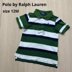 ● Polo by Ralph Lauren 12M ポロシャツ　ボーダー