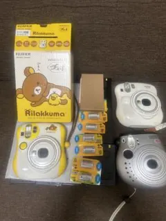 限定含むチェキ本体3つ 専用乾電池 フルセット