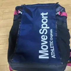 MoveSport スクエアバッグ ネイビー/ピンク
