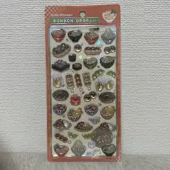 ボンボンドロップシール　和食　日本食　ボンドロ　ラーメン　クリア　シール