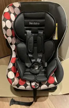 Bambino 車用チャイルドシート 赤・黒・白