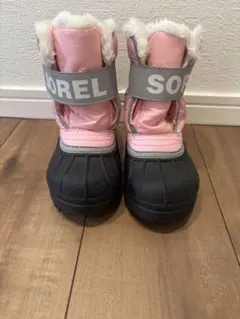 SOREL スノーブーツ　ピンク　13cm