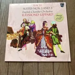バッハ:管弦楽組曲第2番,第3番/イギリス室内管/レッパード/1969年オランダ