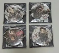 竈門炭治郎 全集中展 幕間画ランダム缶バッジ 4種セット 鬼滅の刃
