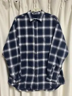 Limited Line Naive Magic レトロ チェック ネルシャツ