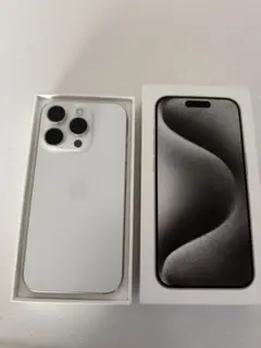Apple iPhone 15 Pro 128GB ホワイト