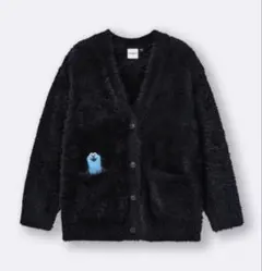 【新品】GU オーバーサイズカーディガン　パペットスンスン　Mサイズ