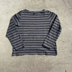 00s old uniqlo ボーダーロンT レイヤード y2k