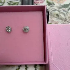 モアサナイト ピアス 左右 各2.0ct 計4.0ct GRA鑑定書付 - メルカリ