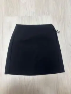 GUブラック台形ミニスカート Mサイズ