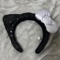 【超美品】ユニバ キティ スパンコールカチューシャ